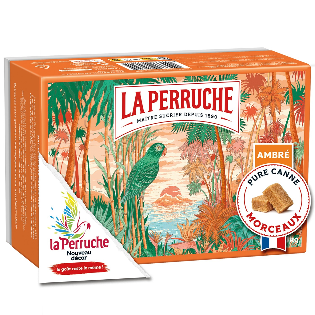 BEGHIN SAY La Perruche Pure Cane Sugar Cubes 1 kg