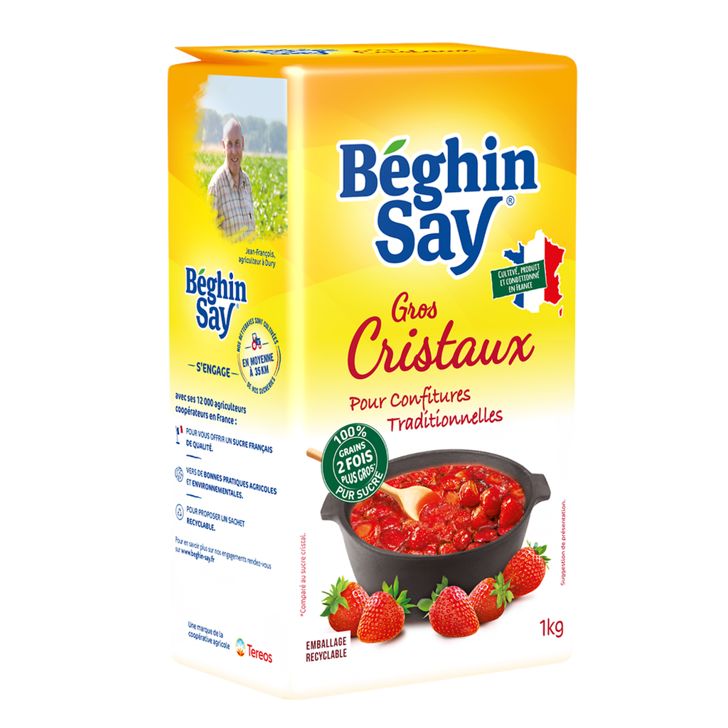 BEGHIN SAY Coarse sugar crystals for traditional jams ST LOUIS 1 kg