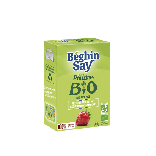 [3174660583634] BEGHIN SAY Açúcar em pó Bio 500 g