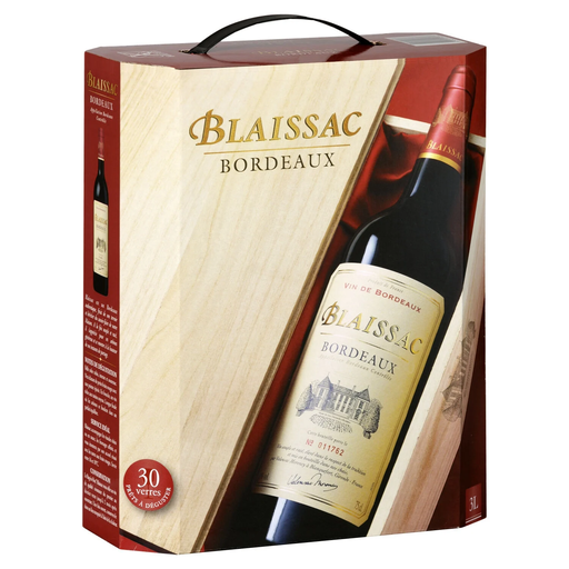 [3175520019393] BLAISSAC Vinho Tinto Bordéus BIB 3 L