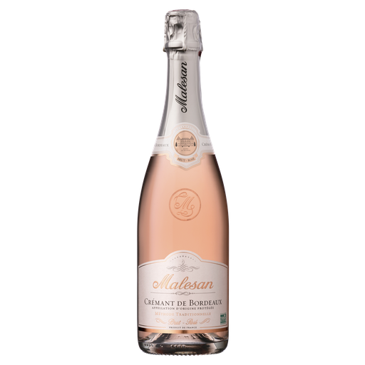 [3175529646378] MALESAN Crémant de Bordeaux AOP Brut Rosé 75 cl