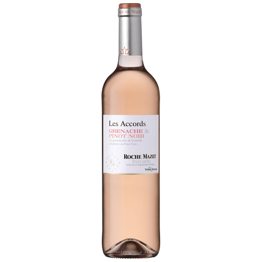 [3175529646576] ROCHE MAZET Vinho de Pays d'Oc Grenache Pinot Noir Rosé 75 cl