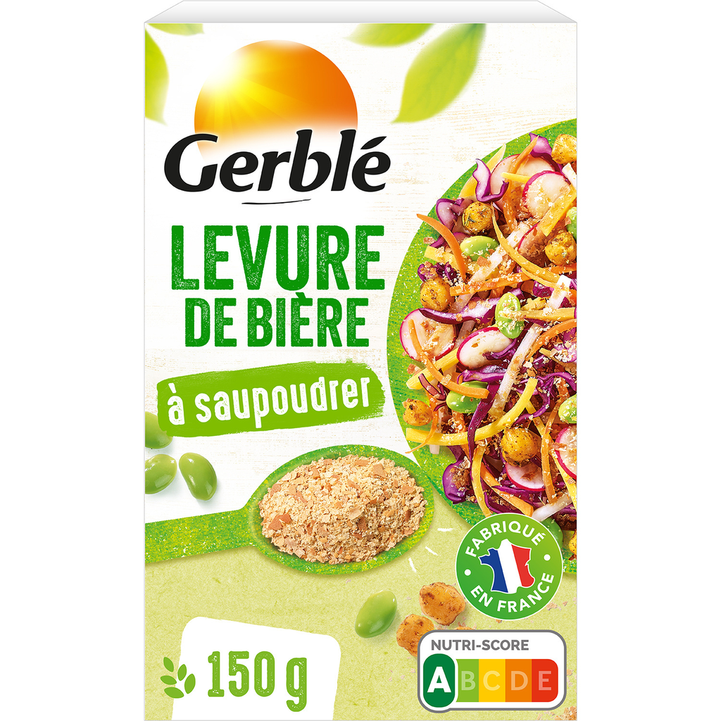 GERBLE Levure de bière à saupoudrer 150 g