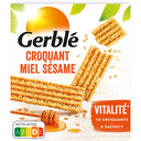 GERBLE Biscuits croquants miel sésame 162 g