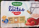 Blédina Mini lactés Fraise 55g x 6 (Yogurt Bledina Fraise)