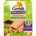 GERBLE Galletas Crousti' pause cacao avellanas sin gluten 125 g