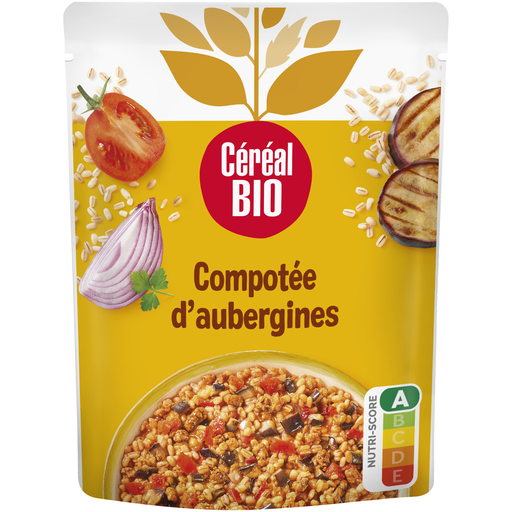 [3175681085428] CEREAL BIO Compota de beringelas, cevada e soja express 250 g