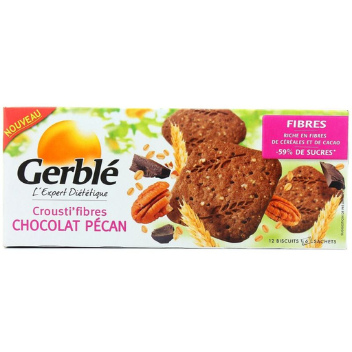 [3175681135925] GERBLE Chocolate Pecan Biscuit 132 g