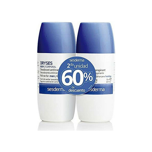 [8429979425881] SESDERMA Dryses Men Roll-on Deodorant 2 x 75 ml
