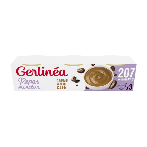 [3175681780606] GERLINEA Copa Crema Café Sustitutivo de Comida 3x210g