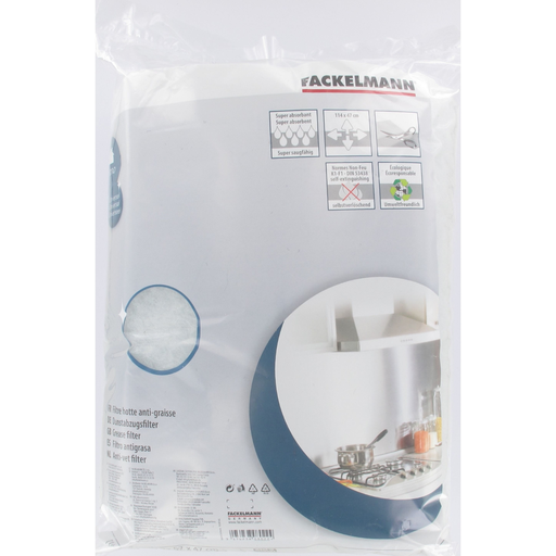 [3176238080224] FACKELMANN Anti-grease hood filter 114x47cm