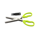 FACKELMANN Herb Scissors with Cleaning Brush 19.5 cm