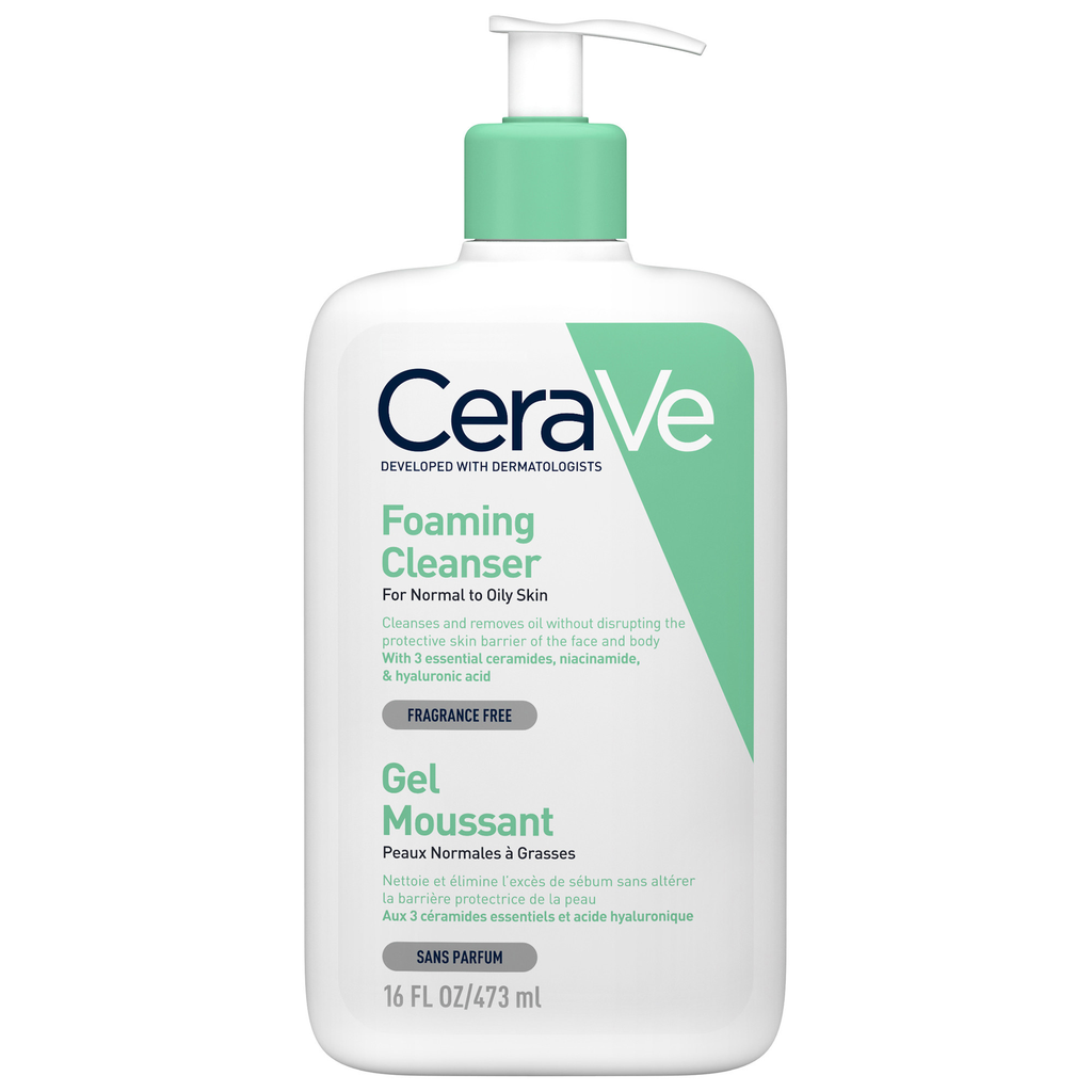 [3337875597357] Cerave Gel Moussant Pour Peaux Normales À Grasses 473Ml