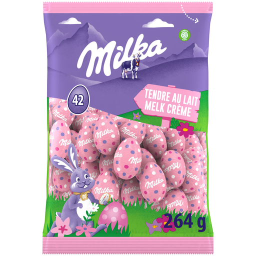 [7622202256523] MILKA Milk Chocolate Filled Eggs 264 g