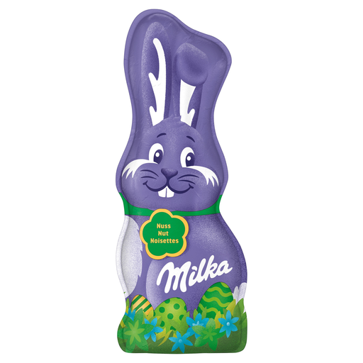 [7622210584267] MILKA Coelho de chocolate de leite com avelãs 95 g