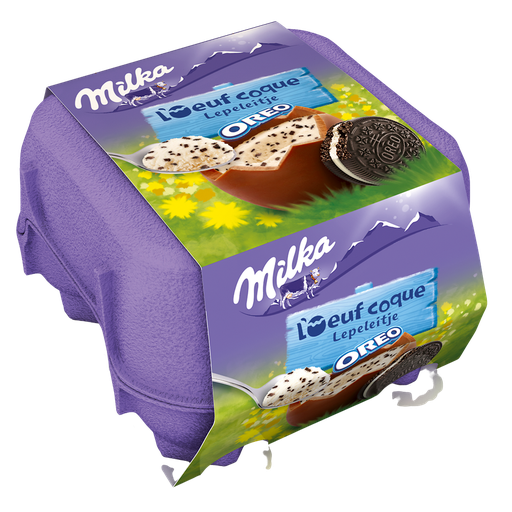 [7622210795373] MILKA Ovo chocolate casca Oreo 128 g