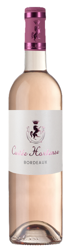 [3176481017558] CUVEE HORTENSE Bordeaux vinho rosé 75 cl