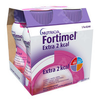 [8716900576454] Nutricia Fortimel Extra 2 kcal Fruits des Bois lot de 4 x 200 ml