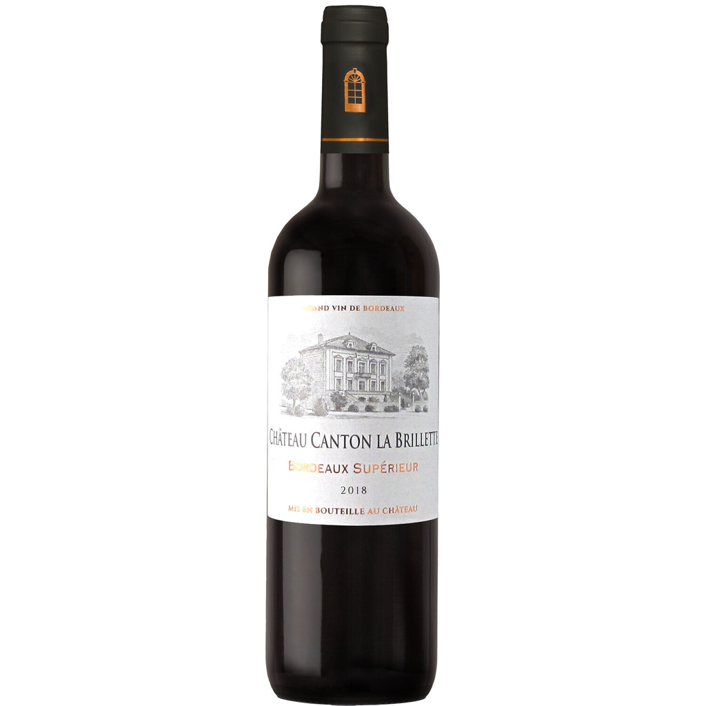 CHATEAU CANTON LA BRILLETTE Vinho Tinto Bordeaux Supérieur 75 cl