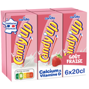 Candy'Up Boisson Lactée À La Fraise 6X20Cl