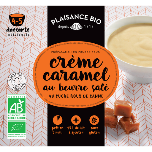 [3176800012028] PLAISANCE BIO Caramel and Salted Butter Dessert Mix 40 g