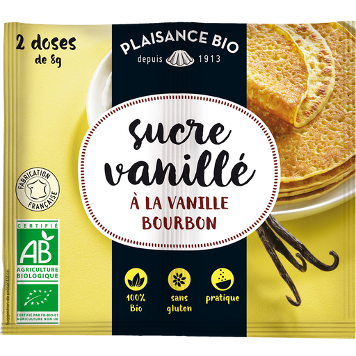 [3176800030275] PLAISANCE BIO Bourbon Vanilla Sugar 2 x 8 g