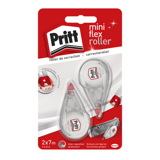 [3178040241961] PRITT Correction Roller White 2, pack of 2 mini rollers