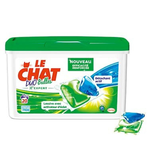 [3178041310406] LE CHAT Detergente Duo-Bulles Expert 20 Dosis
