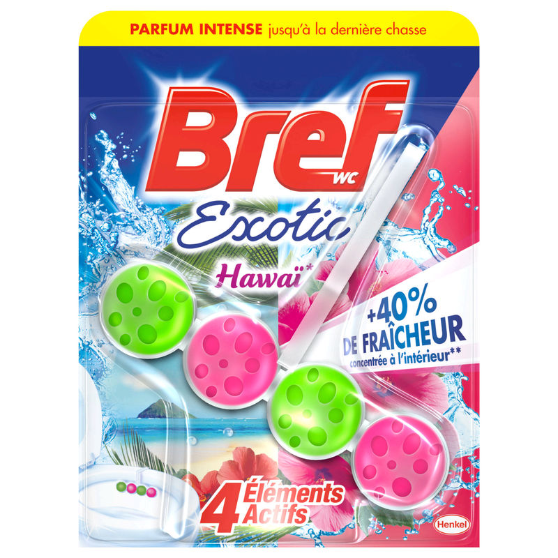 Bref Bloc Wc Exotic Hawaï : La Dose De 50 G