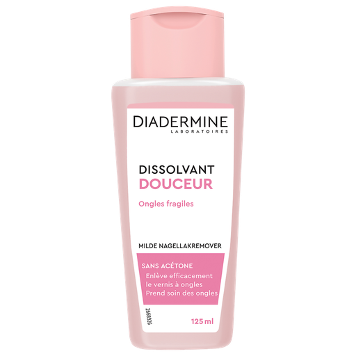 [3178041321792] DIADERMINE Quitaesmalte Suave Uñas Frágiles & Sensibles 125 ml