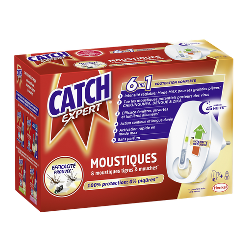 [3178041330732] CATCH Electric Mosquito & Fly Repellent Diffuser 45 Nights 1 Diffuser