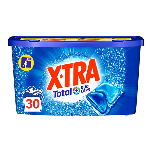 [3178041336833] X-TRA Detergente Cápsula Total + 2En1 30 cápsulas