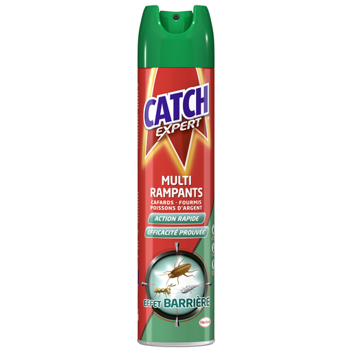 [3178041349963] CATCH Aérosol insecticide multi-rampants effet barrière 300 ml