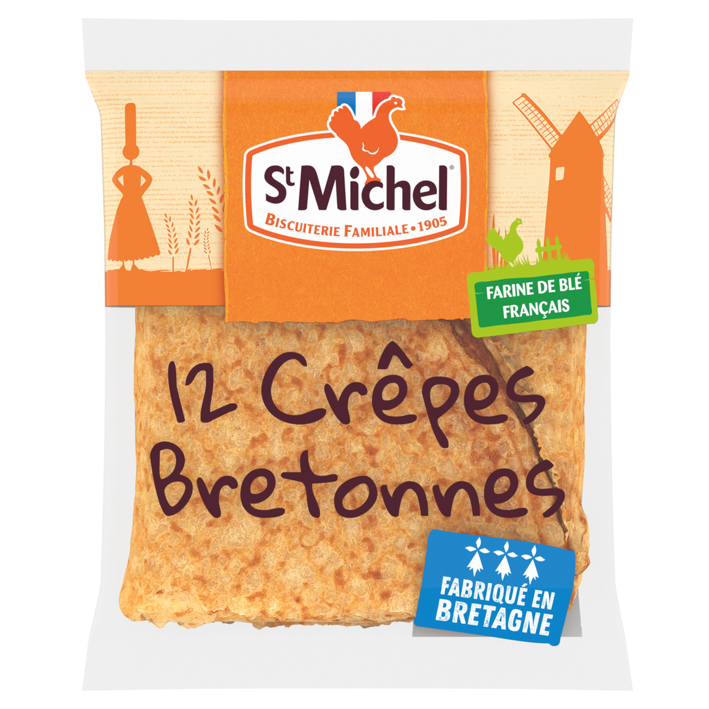 ST MICHEL Crepes bretonas naturales 12 crepes 315 g