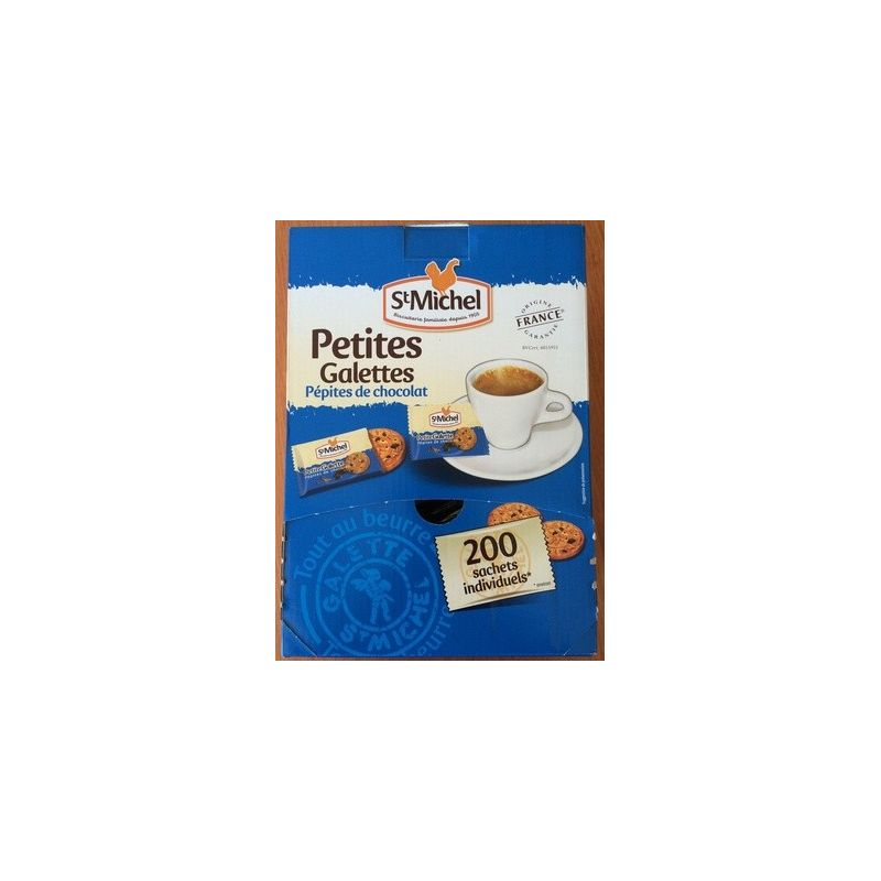 ST MICHEL Pequenas Bolachas com Pepitas de Chocolate 700 g
