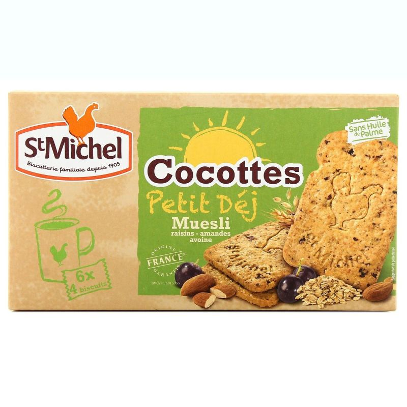 ST MICHEL Cocottes Ptit Dejeuner Muesli Biscuits 300 g
