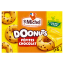 ST MICHEL Doonuts with chocolate chips, 6 cakes 180 g