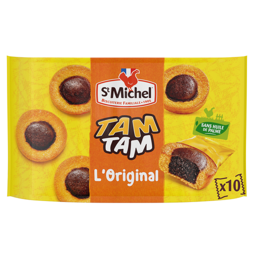 [3178530416848] ST MICHEL Tam l'original sans huile de palme individuels 10 gâteaux 275 g