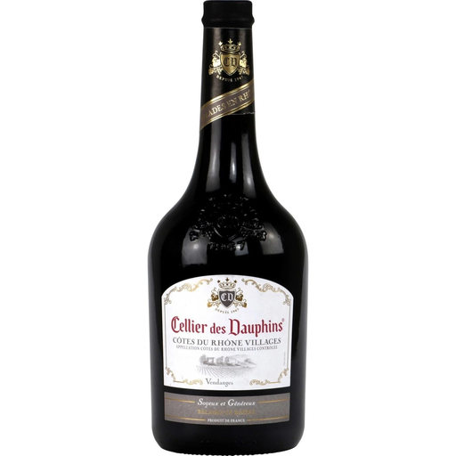 [3179071000107] VILLAGES Vin Rouge Côtes du Rhône AOP Cellier des Dauphins Ballades 75 cl