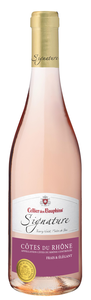 CELLIER DES DAUPHINS Signature Côtes du Rhône AOP Rosé 75 cl