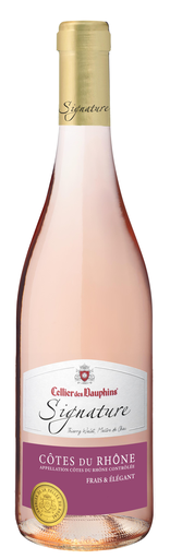 [3179077470225] CELLIER DES DAUPHINS Signature Côtes du Rhône AOP Rosé 75 cl