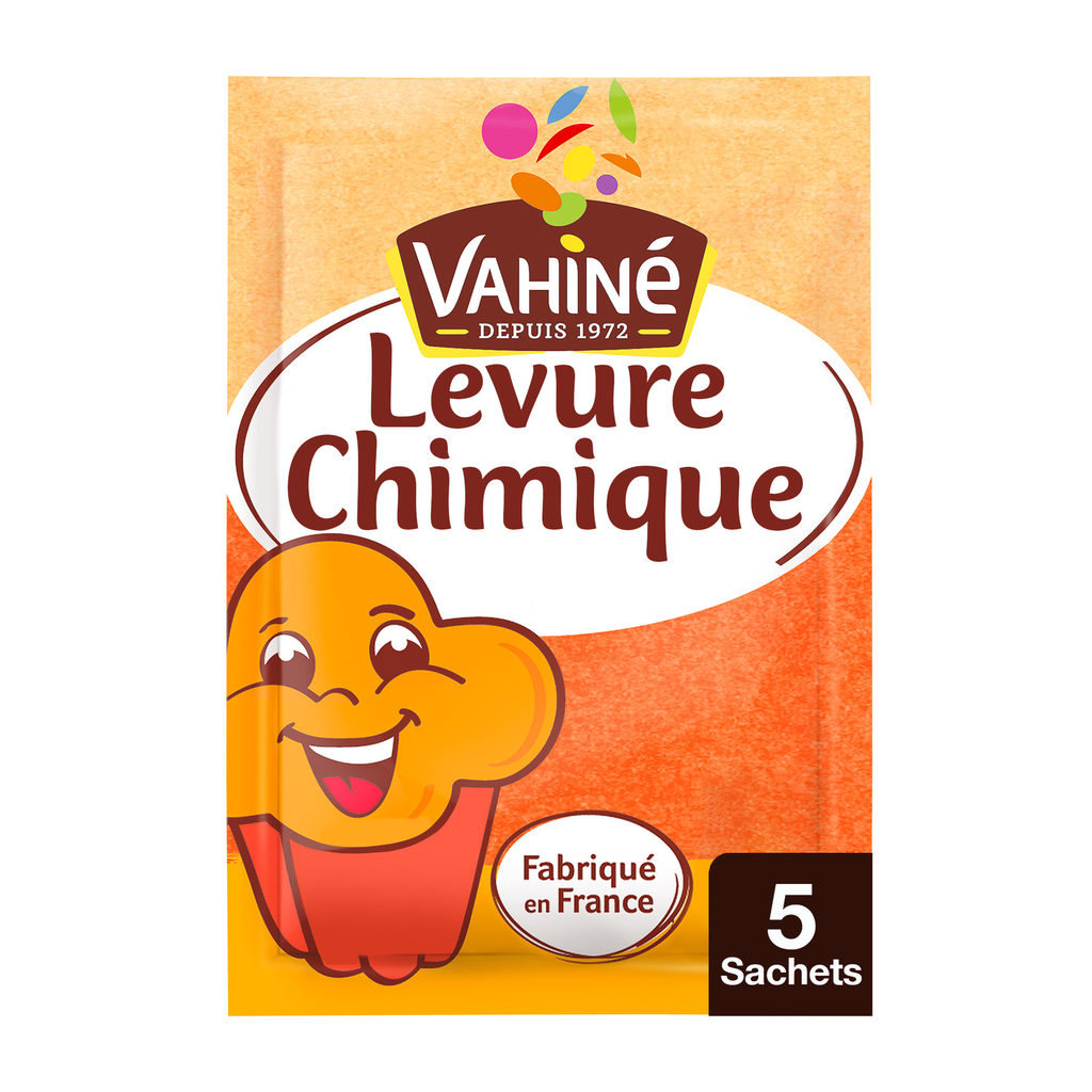 VAHINE Baking Powder 5 sachets of 11 g