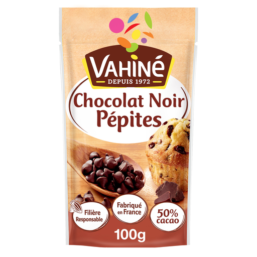 [3179140923061] VAHINE Dark chocolate chips 100 g