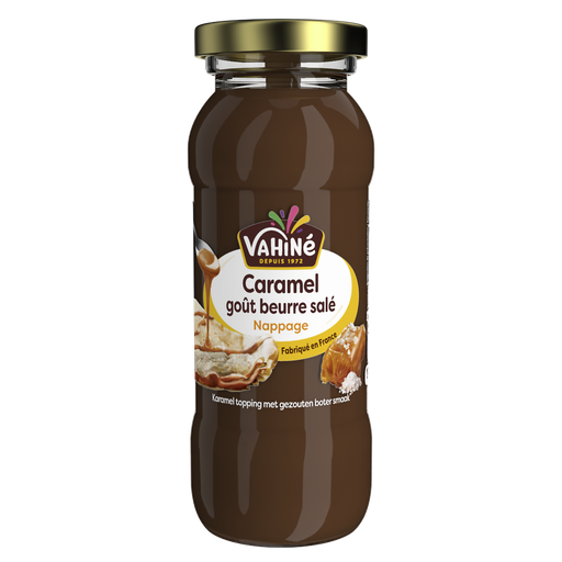 [3179142040186] VAHINE Sirope de caramelo sabor mantequilla salada 190 g