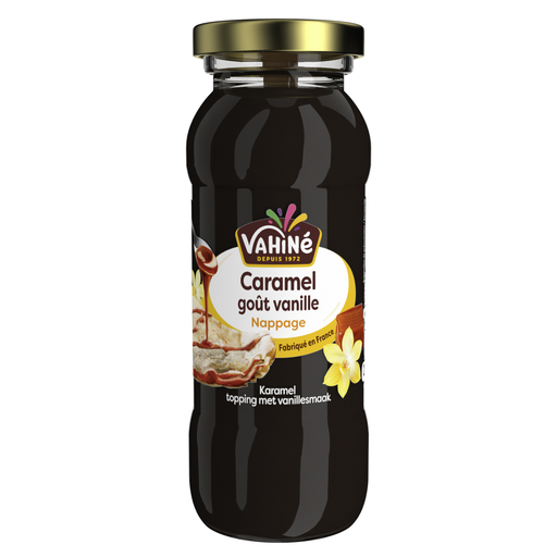 [3179142040193] VAHINE Caramel topping vanilla flavor 210 g