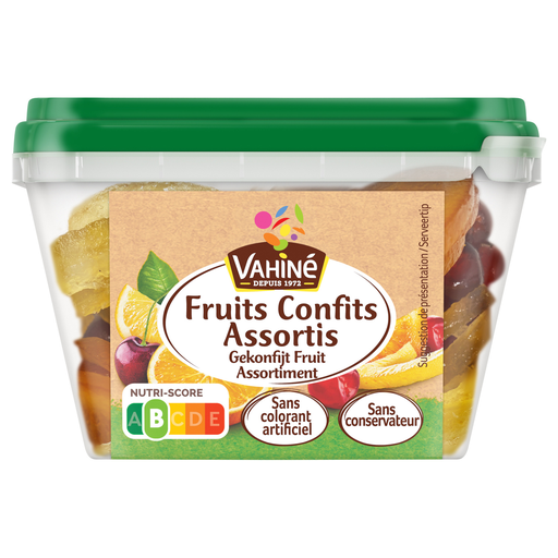 [3179142040247] VAHINE Assorted Candied Fruits 150 g