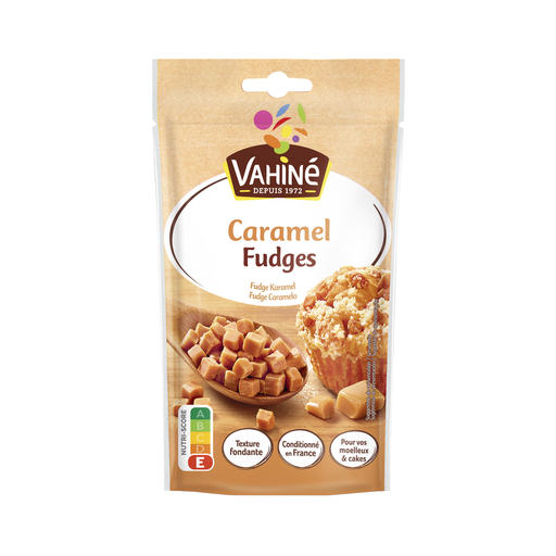 [3179142053001] VAHINE Pepitas de confeitaria tenra fudge caramelo 70 g