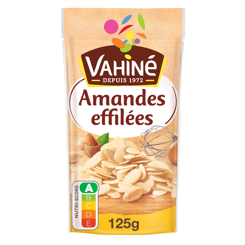 VAHINE Almendras laminadas fresh zip 125 g
