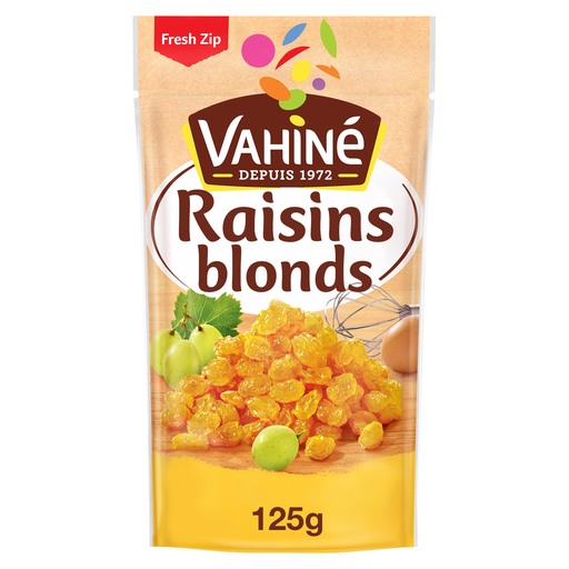 [3179142054749] VAHINE Golden Raisins 125 g