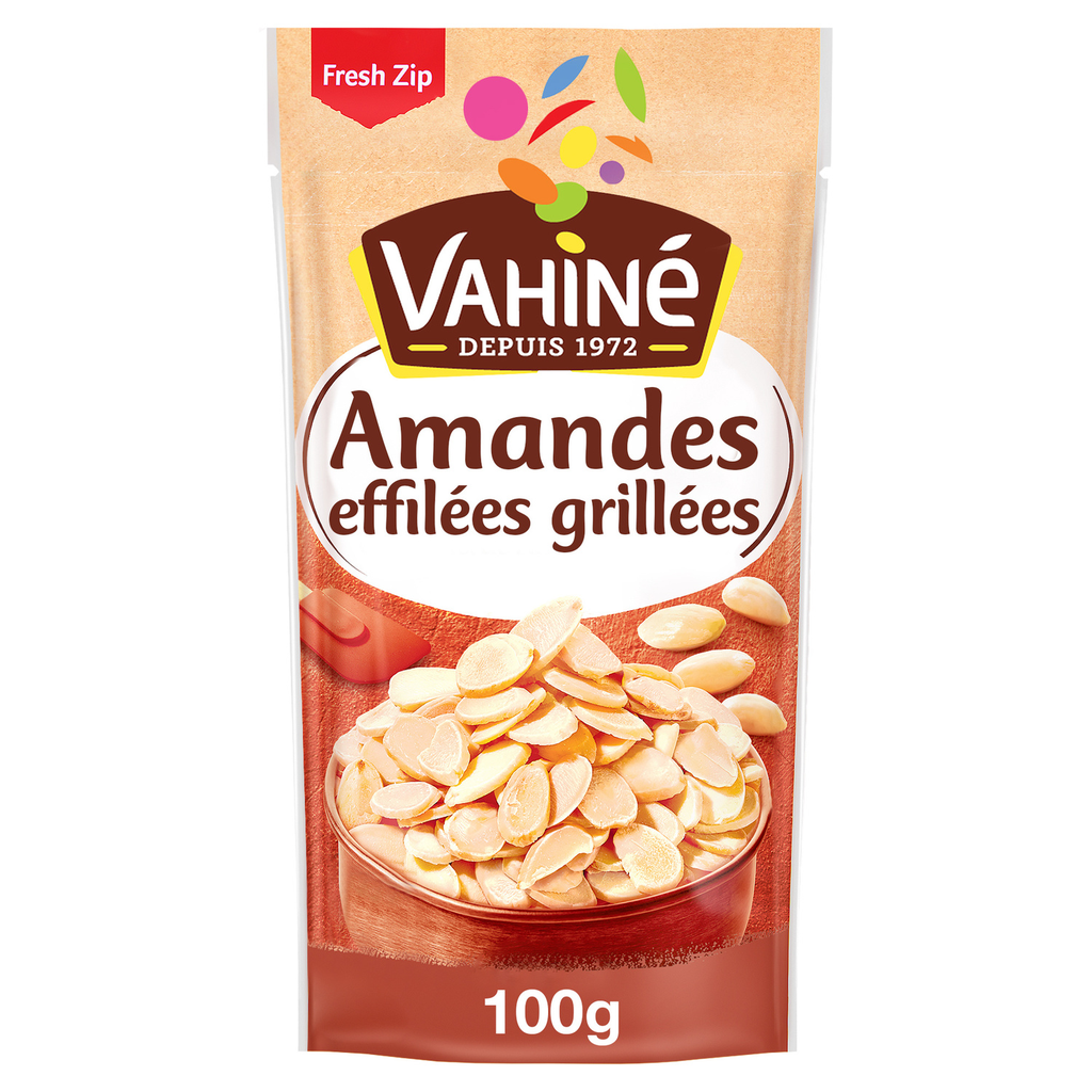 VAHINE Amêndoas laminadas torradas 100 g